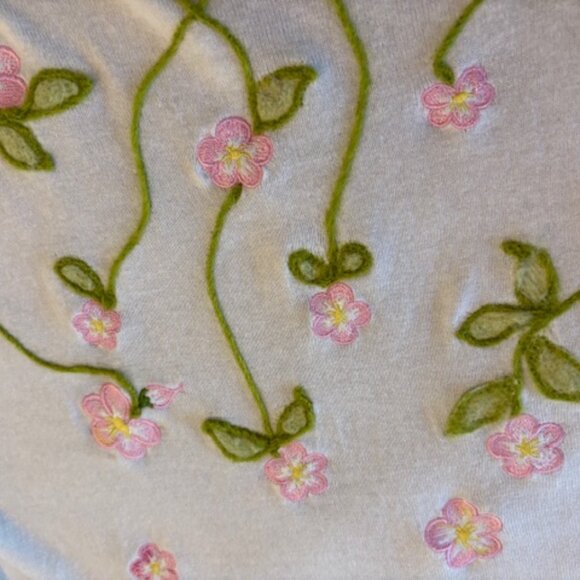 ONE-OF-A-KIND EMBROIDERED SWEATER - Picture 4 of 6